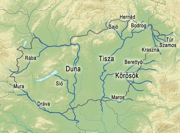 magyarország térkép folyók Vízállás jelentés és előrejelzés | Eumet.hu – Időjárás előrejelzés magyarország térkép folyók